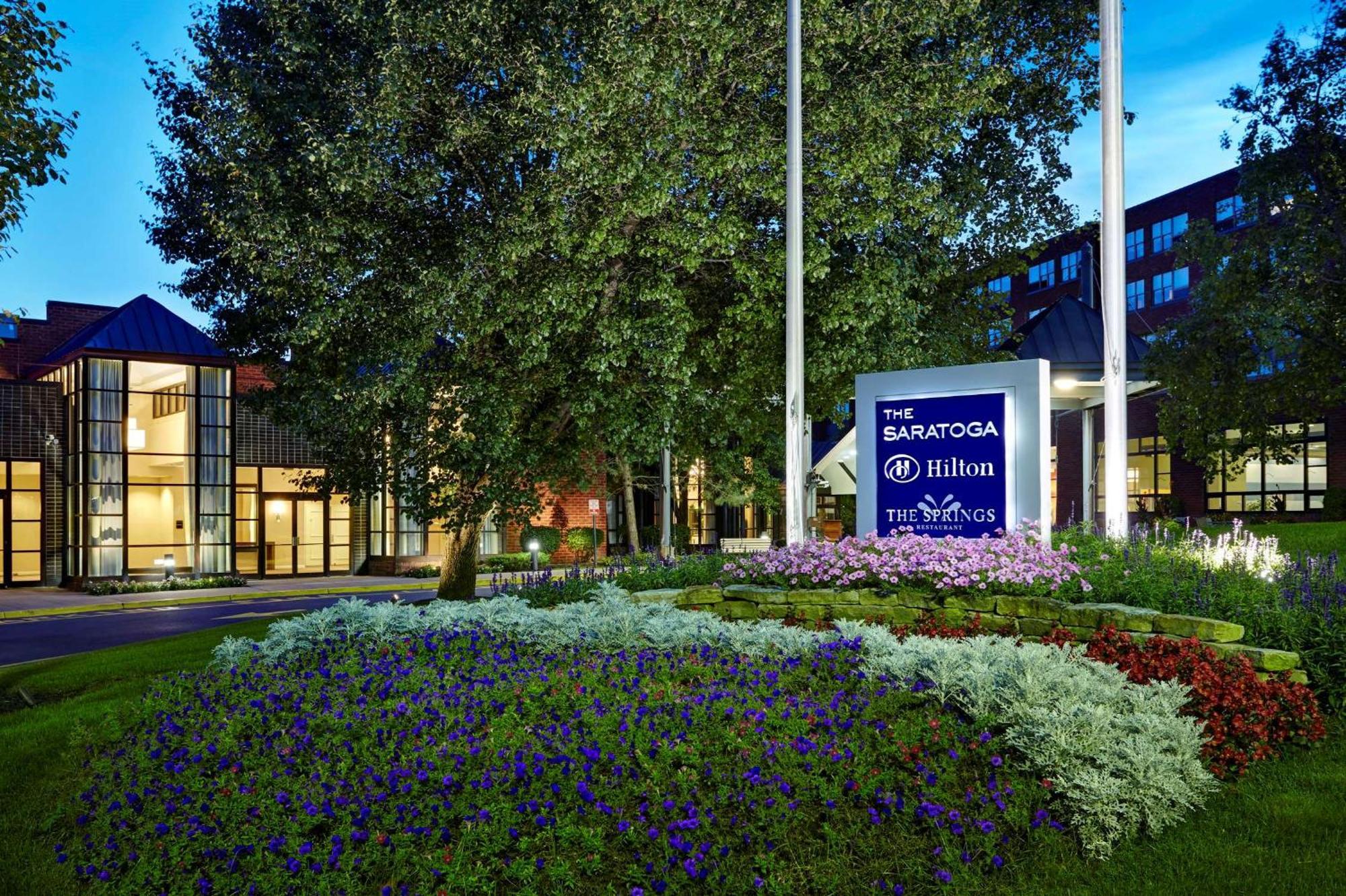 The Saratoga Hilton Hotel Saratoga Springs Luaran gambar
